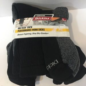 Dickies Performance Crew Socks NWT